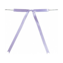 Satin Ribbon Bows 5x7 inch with Long Ties Pack of 12