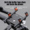 Motorcycle Phone Mount Aluminum Alloy Adjustable Angle 7