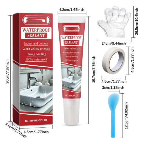 GE Advanced Vattentät Silikon Tätningsmedel 5oz 1