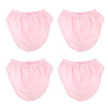 Lot de 4 culottes roses pour poupée, pour maison de poupée et jeux de rôle