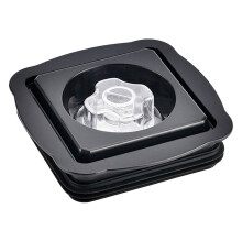 Portable Square Cover Cup Lid Cup Cover Leak Proof Lid Plastic Suitable for Cup