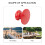 1Pcs Red Iron Vintage Cake Plate for Home Use 8
