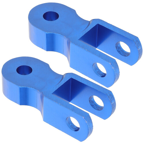 Blue Aluminum Alloy Motorcycle Height Extension Pair
