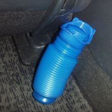 Tragbares Urinal für unterwegs – 750 ml, 34 cm, Blau, wiederverwendbar, für den Außenbereich