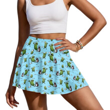 Pickle Golf Tennis Skirt with Shorts & Pockets – Comfortable Women's Mini Skirt for Workout, Pickleball, Tennis – Size XL, Compatible with