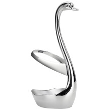 Stainless Steel Swan Chopsticks Holder & Stand, Anti-Slip, Reusable – Compatible with Standard Chopsticks
