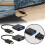 Προσαρμογέας DisplayPort σε VGA - Μετατροπέας 1920x1200HD για προβολέα/οθόνη με επιχρυσωμένες 6