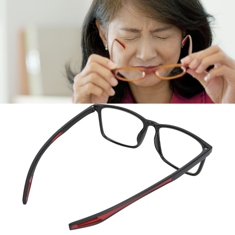 Blue/Light/Black Presbyopia Multifocal Blocking Reading Glasses Resin Frame