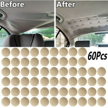 Car Roof Repair Rivets 60Pcs Sagging Headliner Fix Snap Pins Durable Aluminium