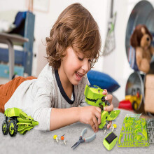 3 in 1 Solar Dinosaur Robot Kit DIY Educational Toy for Boys & Girls