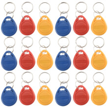 50Pcs T5577 Blank Key Tag RFID Chip Ring Cards Tags Keytag 125 Khz Copy Rewritable Writable Duplicate
