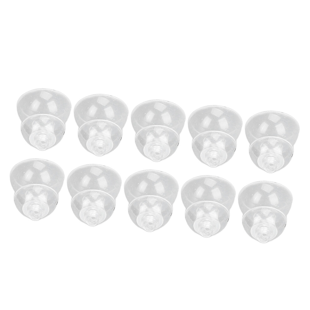 10 Pcs Silicone Sound Amplifier Tips 8mm/0.31in Anti Static Dual Layer