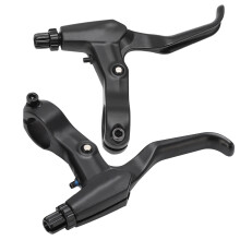 2PCS Black Aluminum Alloy Brake Levers for Folding & Mountain Bike 2.5cm Diameter