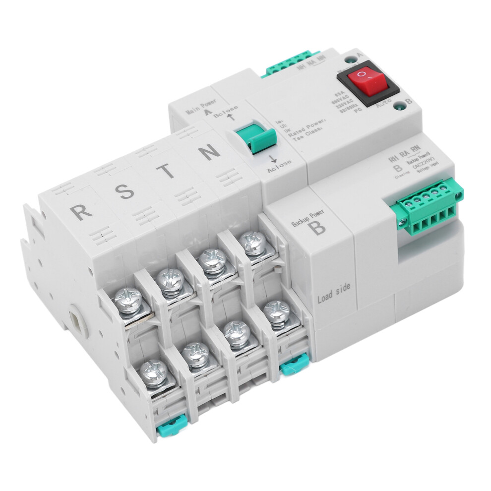 Dual Power Automatic Transfer Switch 4P Din Rail, 220V Ac, 50Hz 7901387652130