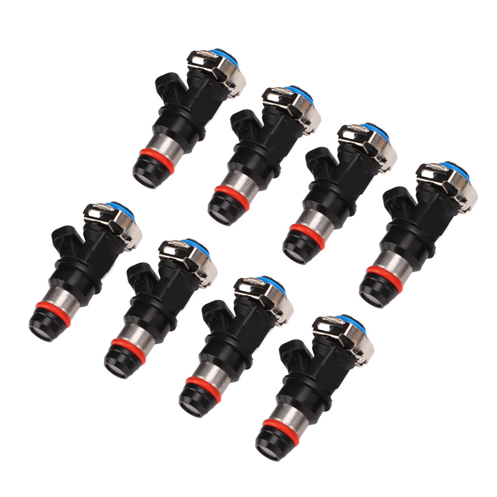 8Pcs 12Î© High Impedance Fuel Injectors For V8 Trucks Suv (28Lb/Hr) 4631387652252