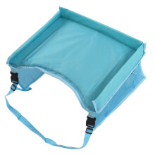 Kinder wasserdabile Autotablett – Weich, verstellbar, 40x34cm, Blau