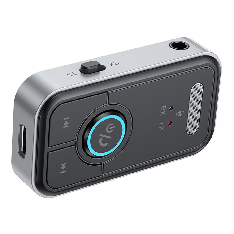 Wireless Bluetooth 5.3 Audio Transmitter Receiver Adapter Supports Aux In/Out Tx/Rx 9159796076520