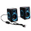 2Pcs Mini Speakers Desktop Laptop Speakers Home Computer Loudspeaker Box 1