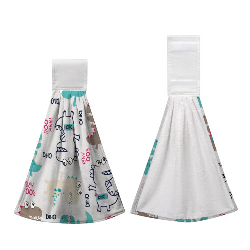 Wrist Towel for Face and Kitchen Use Soft Absorbent Printed