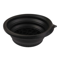 Collapsible Silicone Face Ice Bowl with Built-in Tray – Portable Cold Plunge Basin for Home, Camping, Travel – Compatible with Ice Baths
