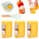 Quick Split Egg Opener & Separator, Stainless Steel Egg Shell Breaker – Compatible with Raw Eggs 1