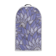 Multifunctional Kitchen Accessories Blue Art Deco Pattern for AntiSlip Polyester Keep Clean