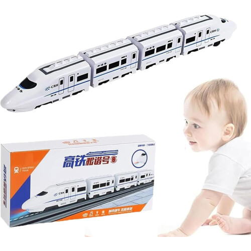 Smart Train Toy Chain-Linked Rechargeable with Lights and