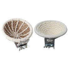 2pcs Hemp Rope Bird Breeding Nest Bed Weave Hatching Hut Pet Cage Nest
