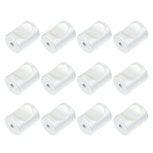 FRCOLOR 12pcs Aluminum Alloy Drawer Cylindrical Knobs Single Hole Cylindrical Handle,1.77"X0.59"X0.59"