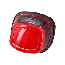 Red LED Rear Tail Light Motorcycle Brake Driving Fit For Harley Touring Dyna