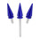 3 Blue Fairing Windshield Spike Windscreen Scews Fit For Harley Electra FLHT 14+ 1