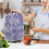 Multifunctional Kitchen Accessories Blue Art Deco Pattern for AntiSlip Polyester Keep Clean 2