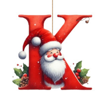 26-Letter Wooden Christmas Ornaments, Red Alphabet Tree Decor, Personalized Gifts – Compatible with All Trees