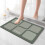 Kafsov Bath Rug Green 16x24 Inch Quick-Dry Non-Slip 6