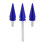 3 Blue Fairing Windshield Spike Windscreen Scews Fit For Harley Electra FLHT 14+ 7