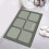 Kafsov Bath Rug Green 16x24 Inch Quick-Dry Non-Slip 7