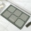 Kafsov Bath Rug Green 16x24 Inch Quick-Dry Non-Slip 8