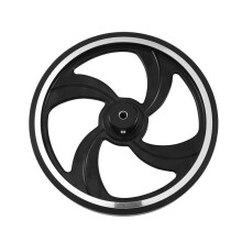 500mmx6mmX20mm Industrial Aluminum Rubber Measuring Encoder Meter Wheel for Industrial Encoder Accessories Encoder Wheel