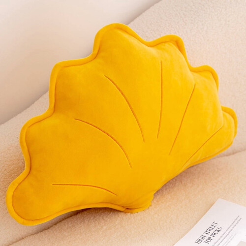 Cloud-Shaped Blue Plush Pillow 16x16 Inch 2