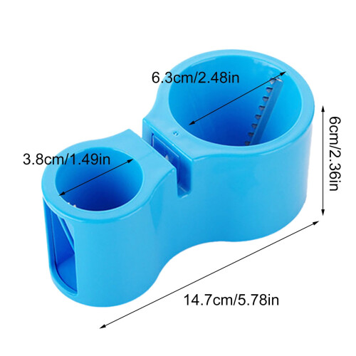 Râpe en plastique pour concombres et carottes 2