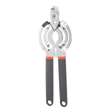 Jar Opener, Multi Jar Opener for Weak Hands, Stainless Steel Jar Lid Opener, Beer Bottle Opener for Arthritic Hands, Seniors with Arthritis