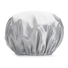 Reusable Double-Layer Waterproof Shower Cap for Women – EVA + Satin Hair Bonnet, Compatible with All Hair Types