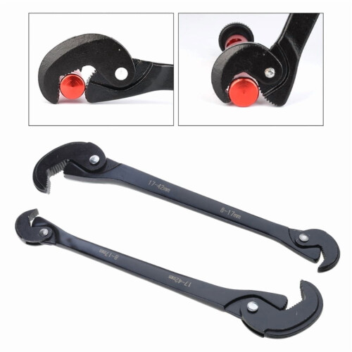 Universal Wrench 8-42mm Multi-function Quick Snap Grip Wrench Socket Head Adjust 1
