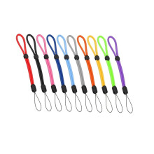 16pcs Nylon Wristlet String Cord Wrist Strap Lanyard Adjustable Nylon Wristlet Straps for Cell Phone Multicolor Phone Lanyard for Phone Cases,Camera