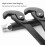 Universal Wrench 8-42mm Multi-function Quick Snap Grip Wrench Socket Head Adjust 4