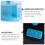 Automatic Fish Feeder Assorted Colors Aquarium Auto Feeder with Adjustable Food Dispense 5
