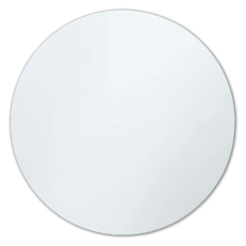Better Bevel 24" x 24" Frameless Round Mirror | Polished Edge