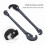 Universal Wrench 8-42mm Multi-function Quick Snap Grip Wrench Socket Head Adjust 6