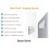 Better Bevel 24" x 24" Frameless Round Mirror | Polished Edge 7