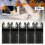 10pcs Straight Scale Oscillating Multi Tool Saw Blade Set for Fein Multimaster 7